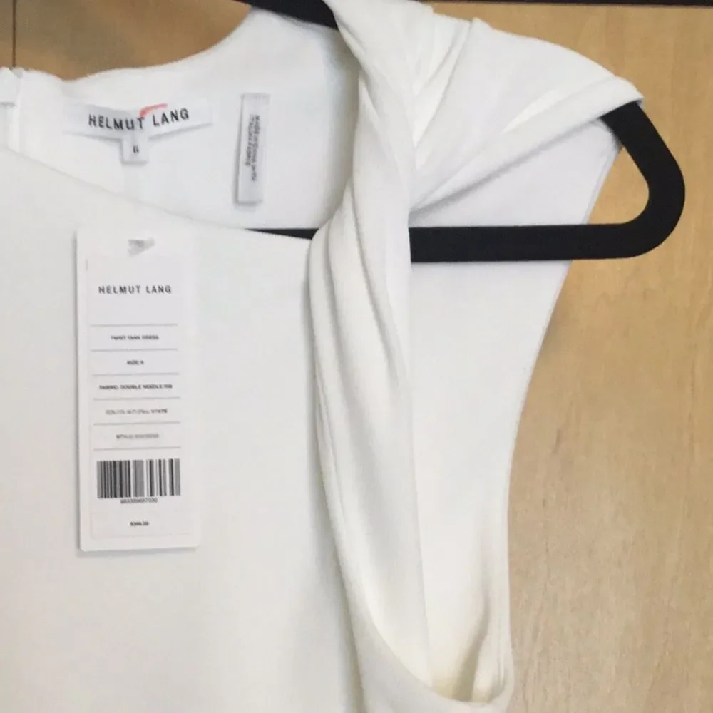 Helmut Lang Twisted Mini Tank Dress - Picture 3 of 10